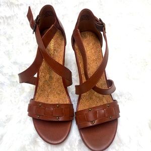 New!  Never worn wedge heels
